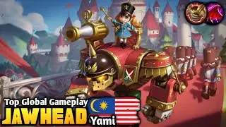 JAWHEAD MOBILE LEGENDS BEST BUILD 2020, EMBLEM SET, BATTLE SPELL, AND GAMEPLAY BY TOP GLOBAL JAWHEAD