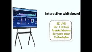 Qtenboard: 4K UHD x 40-Point Touch x EDLA Certified Performance.
