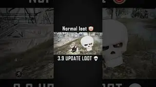 Pubg Mobile Normal Loot Crate Vs 3.9 Update Loot Crate #shorts