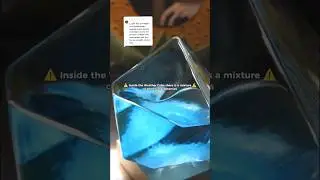 These Chemicals create stunning crystals #weatherforecast #stormglass #barometer #homedecor
