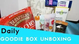 Daily Goodie Box Unboxing! FREE Samples!!! Free Shipping too!!!