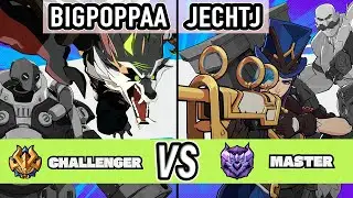 2XKO ▰ BigPoppaa (Warwick / Blitzcrank) vs JechtJ (Caitlyn / Braum) ▰ High Level Gameplay