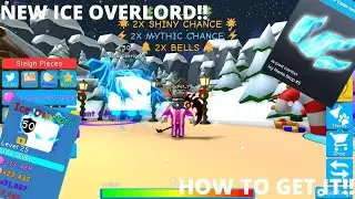 HOW TO GET THE ICE OVERLORD!! AMAZON PRIME GAMING!! | Bubble Gum Simulator | Roblox