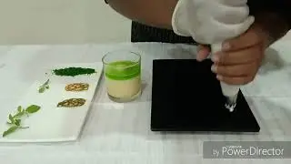 Kiwi Pana Cotta Recipe by #ASKIBC Student Master Diploma in #Baking #PastryArts #YoungChefIndia