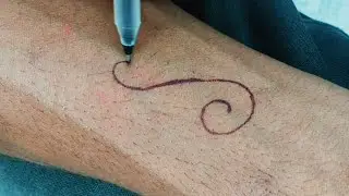 Music tattoo designs on hand| @Artist_Kumresh| Music tattoos for females|  Music tattoos for guys