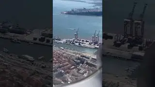 Landing in Lisbon Portugal #aviation #portugal
