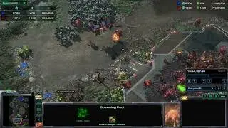 SC2 1V1 insane AI Zerg VAANI RESEARCH STATION (1 Terran V 1 insane Zerg)
