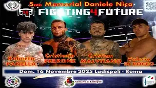🇮🇹LIVE 5&deg; Memorial Daniele Nica | Ladispoli Match Internazionali in Diretta  FightersLife TV 244🔥