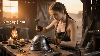 Oath by Flame | Epic Blacksmith Metal with Deep Male Vocals (Cinematic Folk Power)