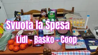 Svuota la Spesa Lidl + Basko + Coop 🛒 | Prodotti Utili e Offerte!