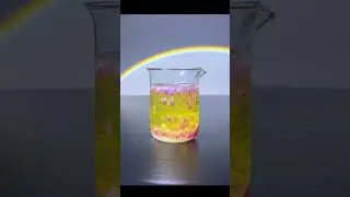 👉 DIY Lava Lamp Experiment | Oil Water Reaction | Baking Soda and Vinegar Science Project #shorts