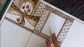 Step by step bridal mehndi element||Tutorial for Bridal element||Bridal element design 