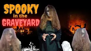DIY HALLOWEEN COSTUME: MADE FROM HUSBAND'S OLD CLOTHES | SPOOKY IN THE GRAVEYARD/CEMETERY