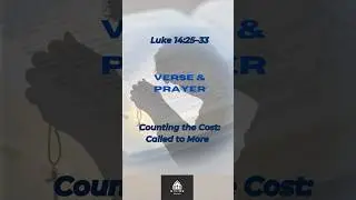 Counting the Cost: Called to More   #sacrifices in discipleship