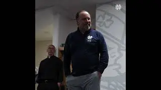 WATCH: Mike Brey's last message to his team inside the Purcell Pavilion locker room