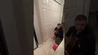THIS MAKES ME HAPPY! #family #music #sing #guitar #father #son #memories #bobmarley #onepiece