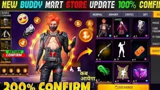 NEW ITEM SOON IN BUDDY MART 100% CONFIRM🤯🔥| FF NEW EVENT | FREE FIRE NEW EVENT | FF NEW EVENT TODAY