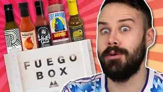 Irish People Try Fuego Box Hot Sauces