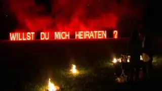 WILLST DU MICH HEIRATEN ? - Exklusiver Heiratsantrag mit Feuerwerk am 06.09.2011 in Friedberg