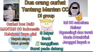 Curhat,2 Boss's, mengeluh kinerja PRt nya, sampai Kenching di Kamar tidur