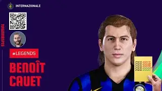 Benoit Cauet @TiagoDiasPES (Inter Milan, PSG, Marseille) Face + Stats | PES 2021