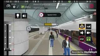 Subway Simulator 3D Orbital Line Circle Line 81-540.1 Botanic Gardens to Observatory