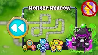 Monkey Meadow [Reverse] Guide | No Monkey Knowledge | BTD 6 (2023 Updated) 4K