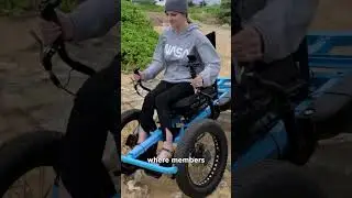 She's going where no wheelchair has gone before...