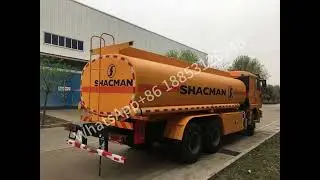 Shacman F3000 6*4 fuel tank truck for sale.