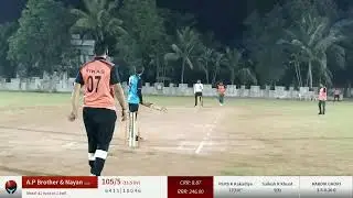 Live Cricket Match | A.P Brother & Nayan Gems vs KAPI IMPEX & GOPAL CONSTRUCTIONI | 21-Apr-22 09:15