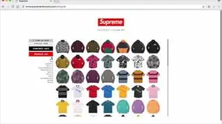Supreme SS17 Week 10 - Supreme Suptempos Drop Live!!