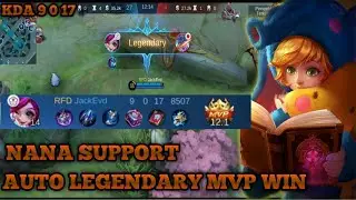 NANA SUPPORT AUTO MVP 2020 || NEW BUILD NANA SAKIT - NANA MOBILE LEGEND