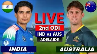 Live: IND vs AUS, 2nd Match | Live Cricket Match Today, Cricket Live, India vs Australia | AUS 39 OV