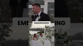 Best man speech at the Laguna beach wedding