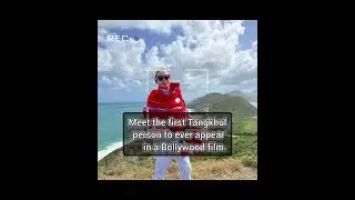 Meet Ningreikhan Shimzing, one of the first people from Manipur to ever appear in a Bollywood film.