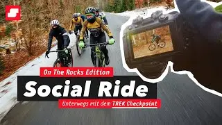 Fotografieren während des Fahrradfahrens | Gravelbike Ausfahrt bei winterlichen Bedingungen