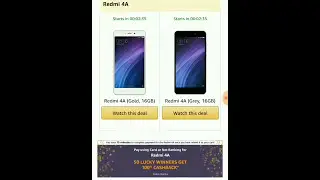 How to booking redmi 4 in Amazon flash sale on live