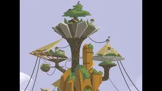 Sun City - 1 minute of Solarpunk vibes