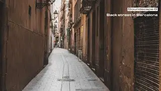 Back street in Barcelona (Binaural)