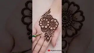 New mehndi designs for Beginners in detail #henna #hennamagic #hennamagic #mehmdi #hennaproducts