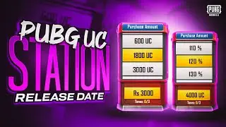 UC Station Release Date | How Get Extra UC | New Event Full Details | PUBG MOBILE