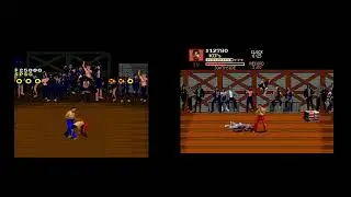 Pit Fighter Snes vs Sega Genesis