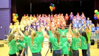 Brown Elementary 2nd Grade  Program (3-9-17) In And Out The Dusty Bluebells