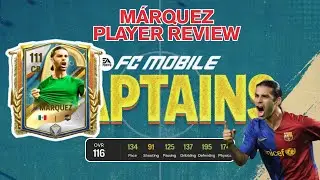 Rafael M&aacute;rquez 111 OVR 🔥 | BEST CB FOR 800 🎯?Review FC Mobile 25 | Gameplay + Stats