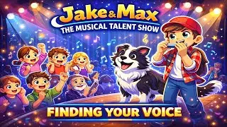Jake & Max 🎵 The Musical Talent Show | A Brave Boy, A Singing Dog, One Unforgettable Stage