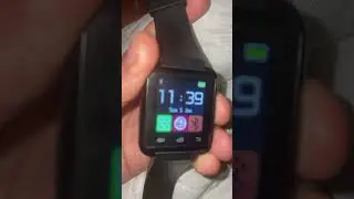 U8 smartwatch startup and shutdown (modified MT6261DA firmware for MT6261MA)