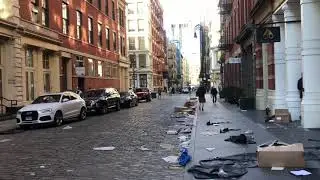 Soho looting nyc aftermath Chanel and Rolex cleaned out