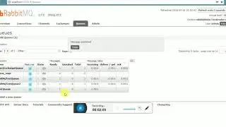 RabitMq Topic Exchange creation and configuration #rabbitmq #queues #software #softwareengineer