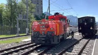 Rh&auml;tische Bahn - Geaf 2/2 in Landquart