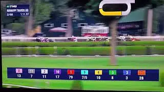 RUNHAPPY TRAVERS (G 1) STAKES $1250K 8/25/18 - CATHOLIC BOY !!!